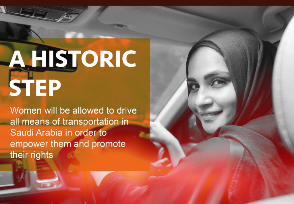 Saudi Arabias Driving Ban Lifted Women Drive On Streets Bangladesh Live News