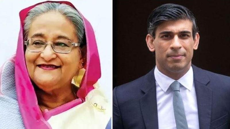 Sheikh Hasina Congratulates New Uk Prime Minister Rishi Sunak